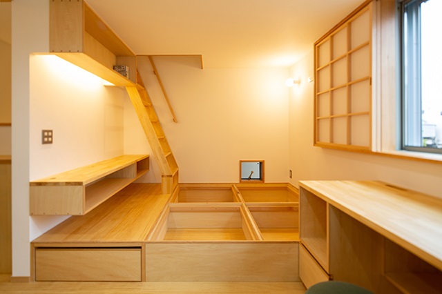 狭小住宅の施工事例写真2